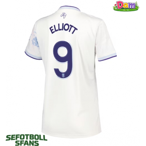 Aston Villa Harvey Elliott #9 Tredje Tröja Kvinnor 2025-26 Kortärmad